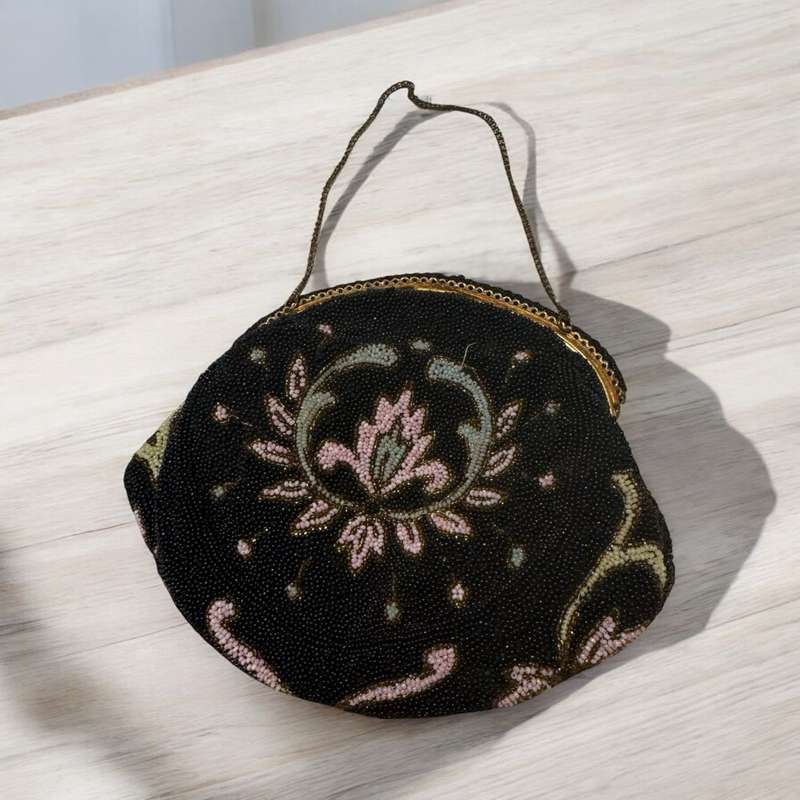 French hand made vintage purse