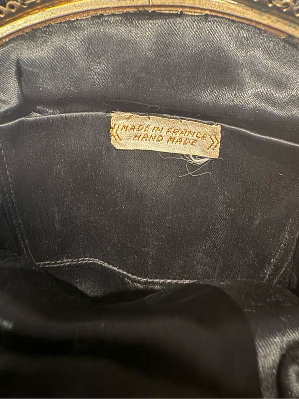 French hand made vintage purse