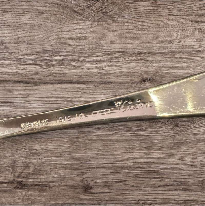 8x Eetrite stainless steel fish knives