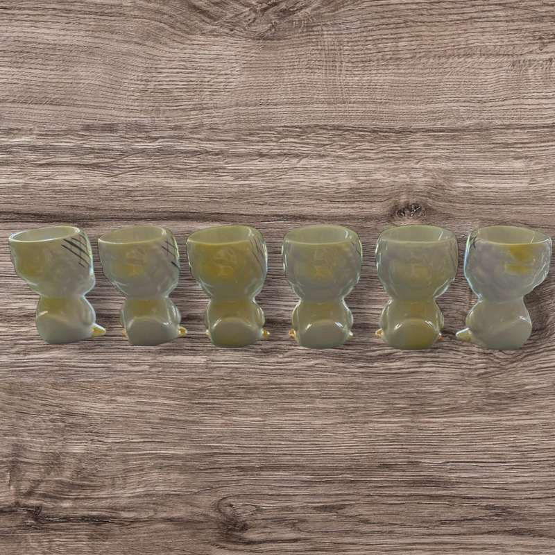 6x duckling egg cups