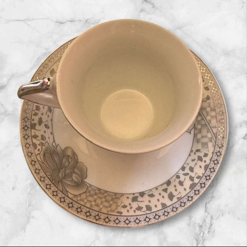 Japanese cup and saucer