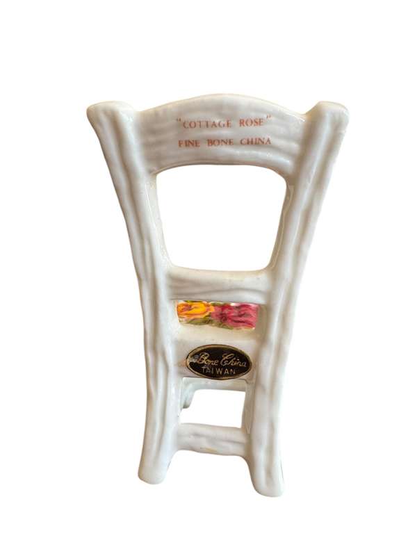 Cottage Rose chair ornament