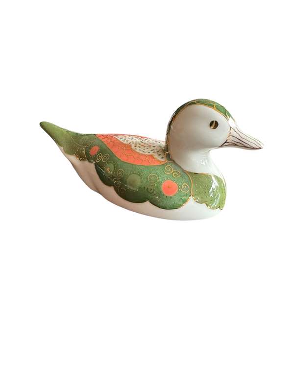 Oriental duck ornament