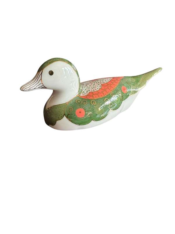 Oriental duck ornament