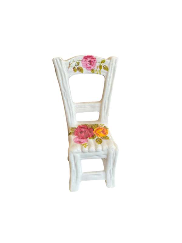 Cottage Rose chair ornament