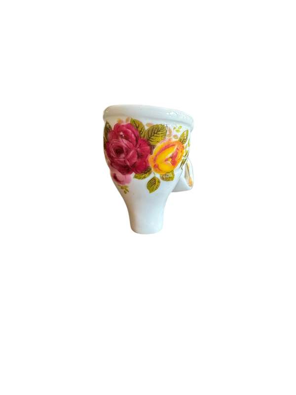 Cottage Rose high heel ornament