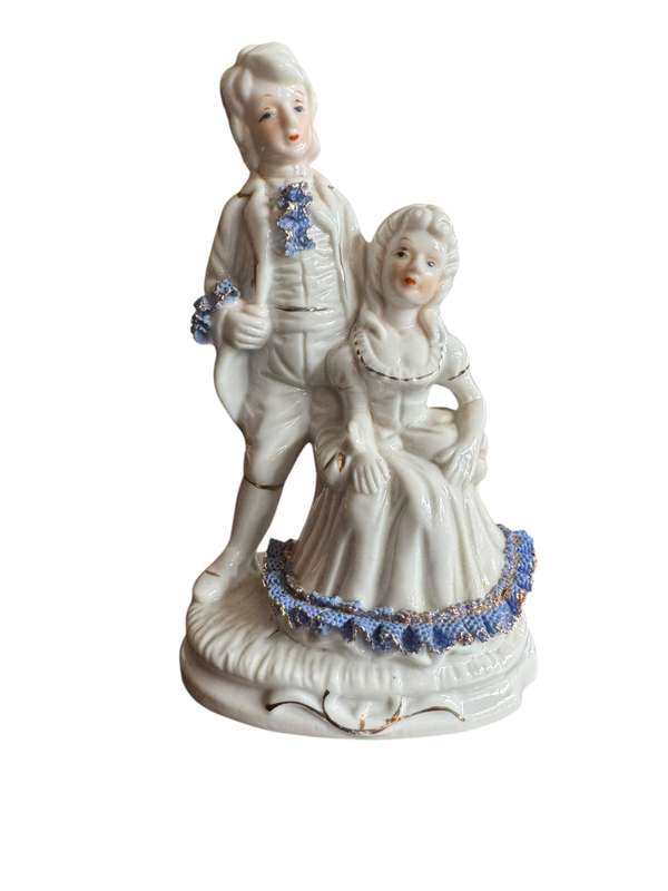 Lady and man ornament