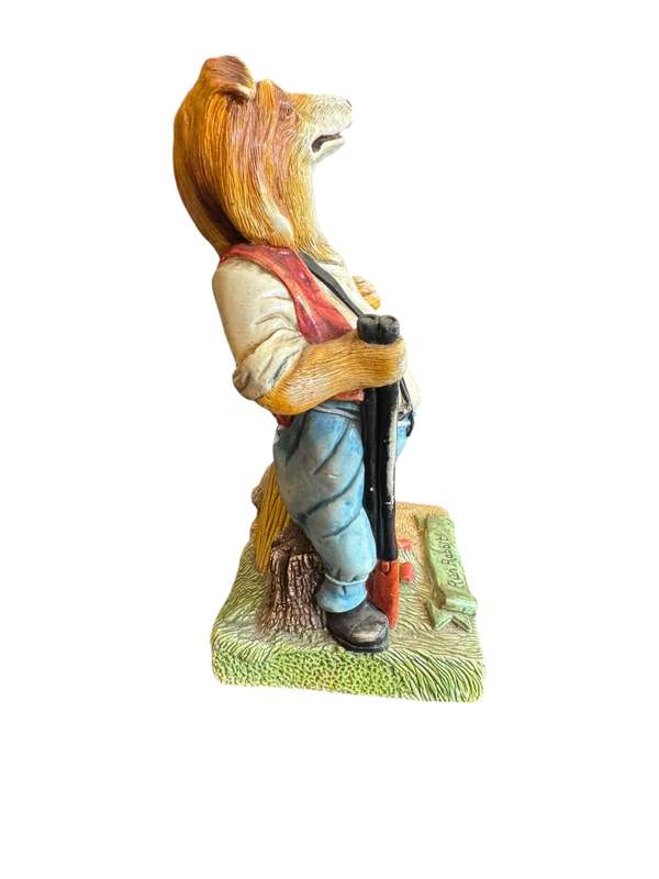 Run rabbit ornament