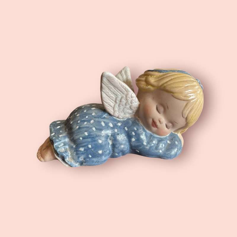 Sleeping angel ornament