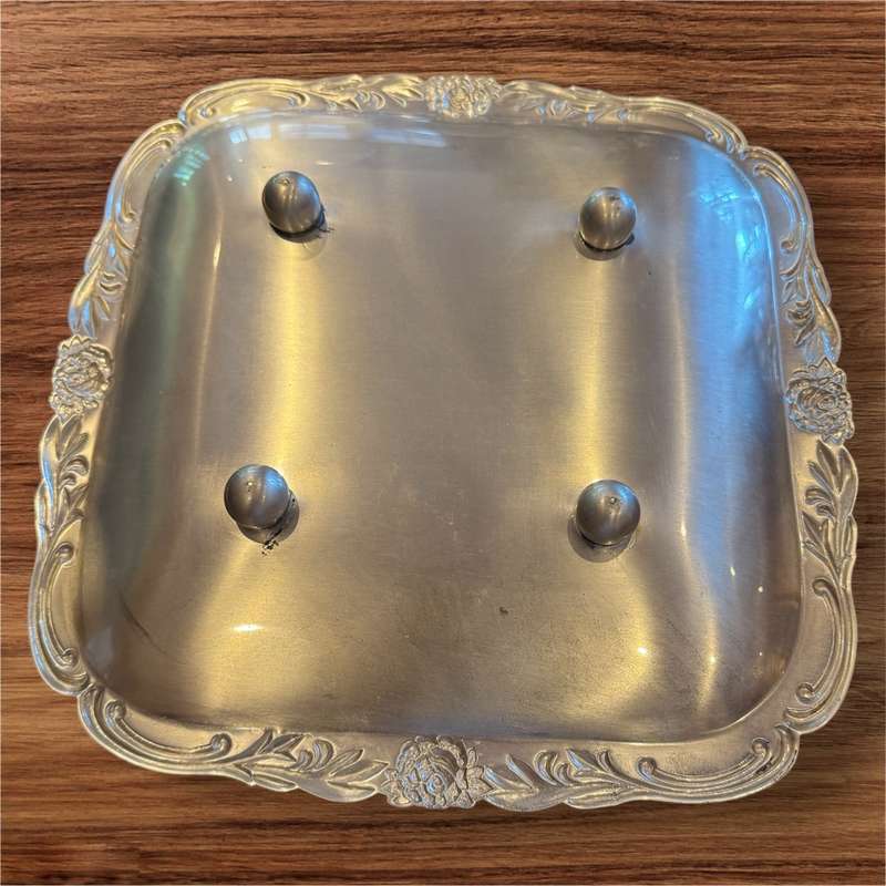 Silverplated tray