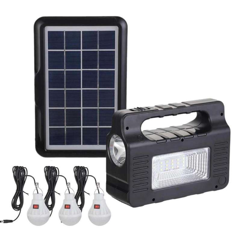 Portable Solar LED Lighting System Indoor Outdoor Loadshedding
