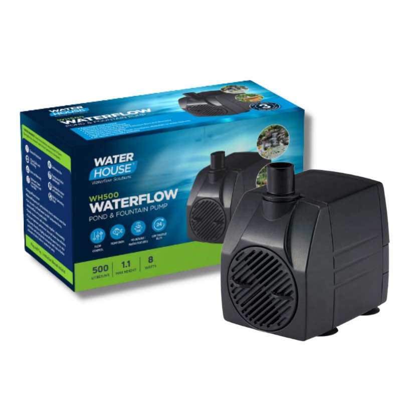 500 L/H Pond and Fountain Pump1.1m Max Height - WH500