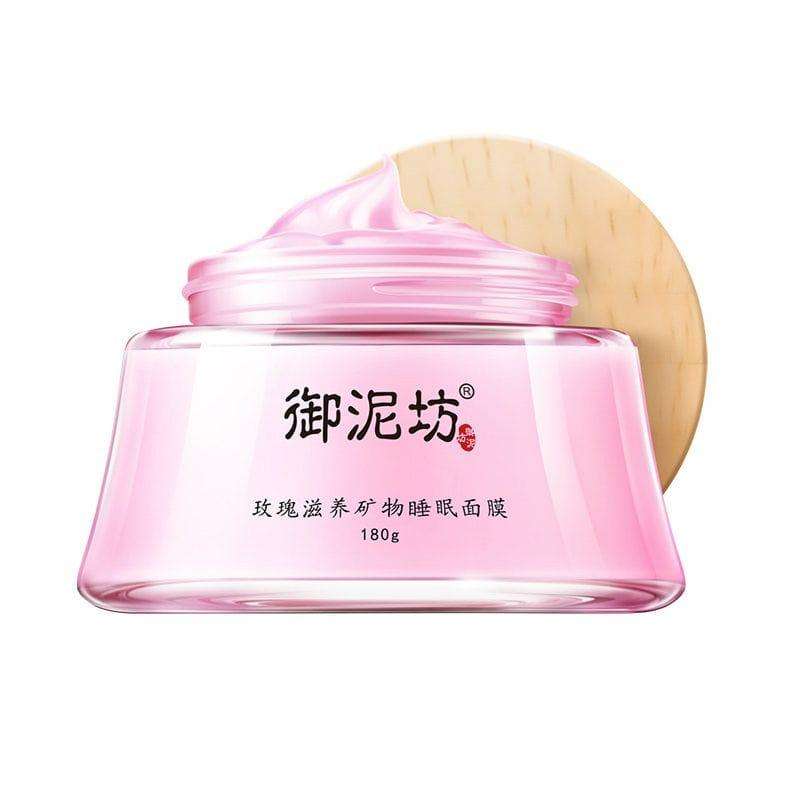 Damascus Rose Hydrating Jelly Face Mask, 100g  Deep Moisturizing, Long-lasting Water Lock, for Dry