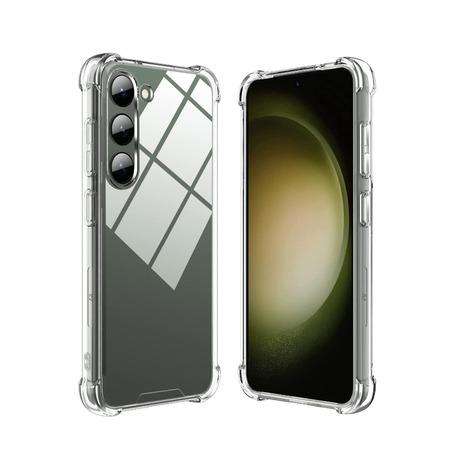 TPU Bumper Hard PC Back Cover Protective Clear Case For Samsung S23 Ultra