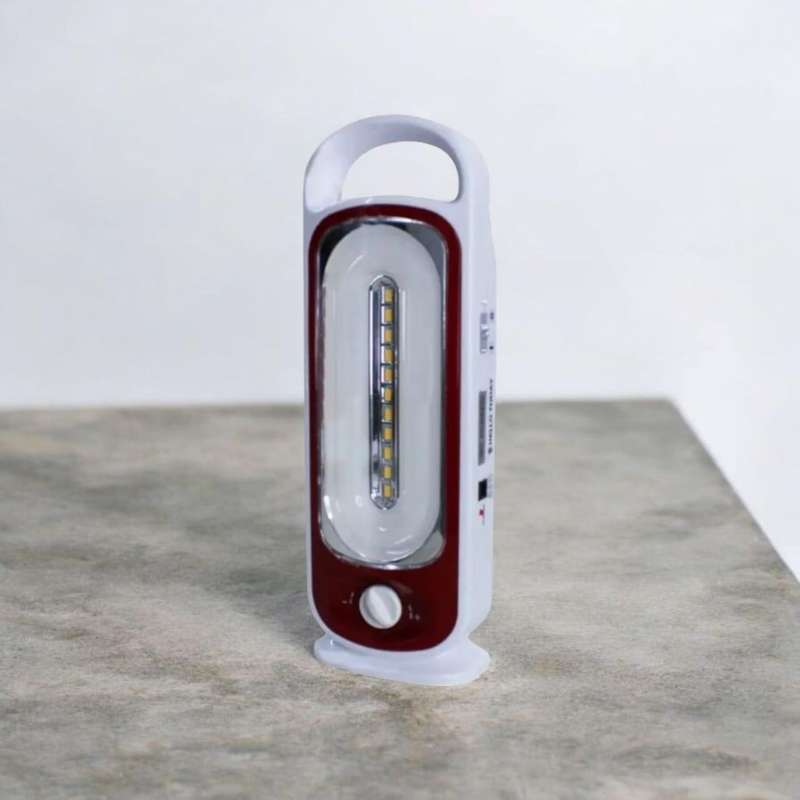 2 Units - Rechargeable Emergency Dimmable LED Light 28 LED plus 21 SMD Super Bright