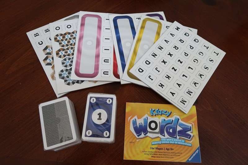 Krazy Wordz Family Game - EU Edition Verbal Imagination game with Krazy Wordz