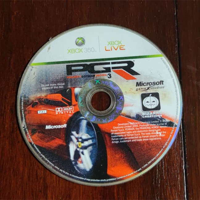 Xbox- Call of Duty 3 / PGR / BEOWULF THE GAME/ - Pack of three