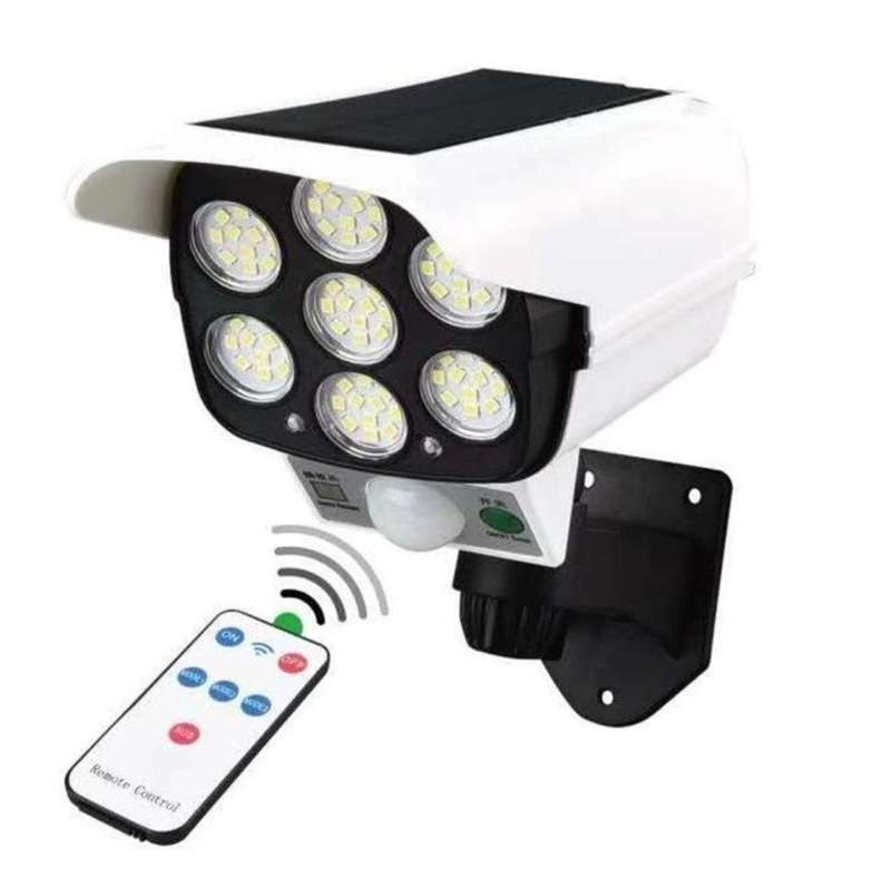 Outdoor 77 SMD LEDs Solar Motion Sensor Wall Light Solar Sensor Security Light