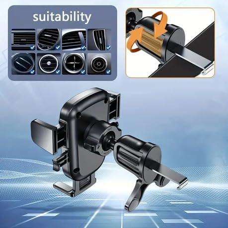 Car Mounted Mobile Phone Holder Navigation, Indoor Outdoor Air Vents