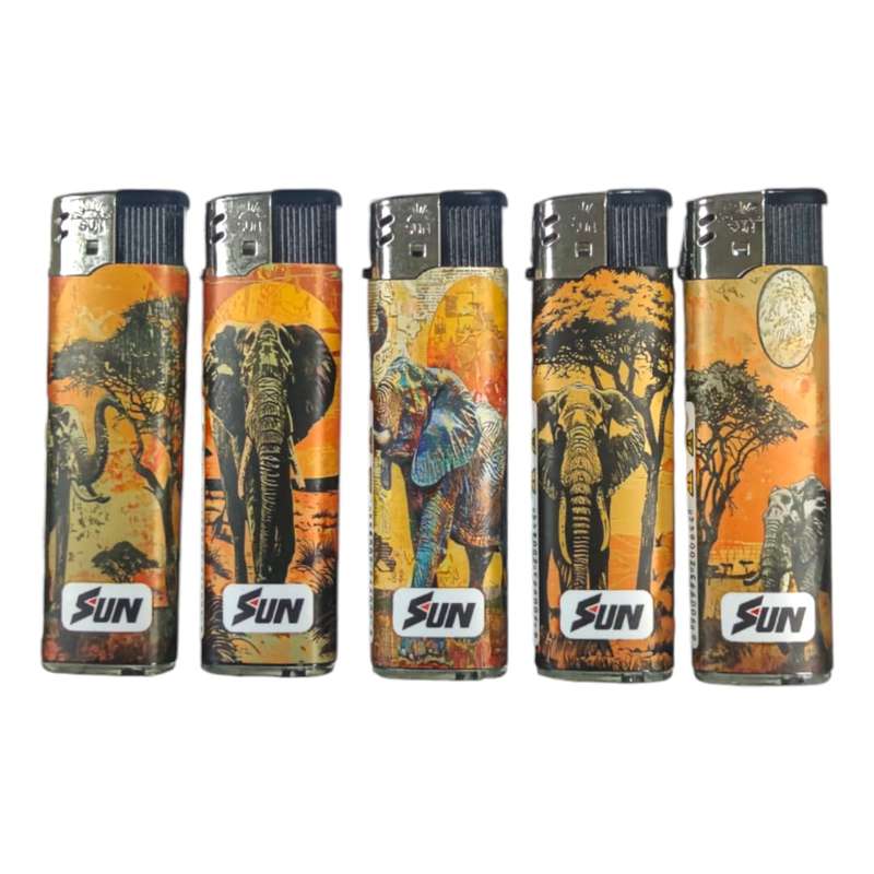 50pcs Per Box - Cigarette lighters Sun Lighter Sun|2008 Certifies Lighter B