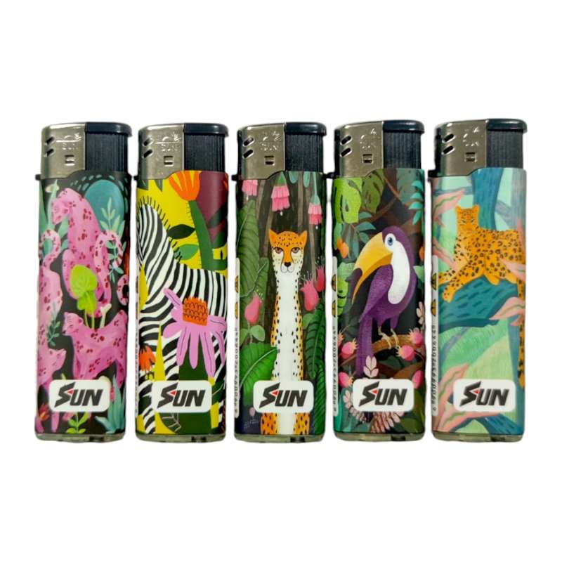 50pcs Per Box - Cigarette lighters Sun Lighter Sun|2008 Certifies Lighter E