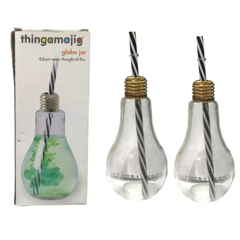 Fillable Light Bulb Bottle Water Bottle