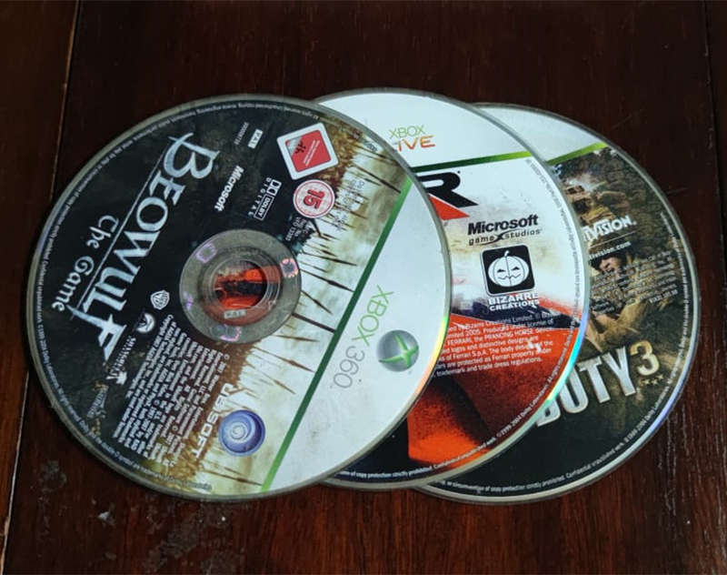 Xbox- Call of Duty 3 / PGR / BEOWULF THE GAME/ - Pack of three