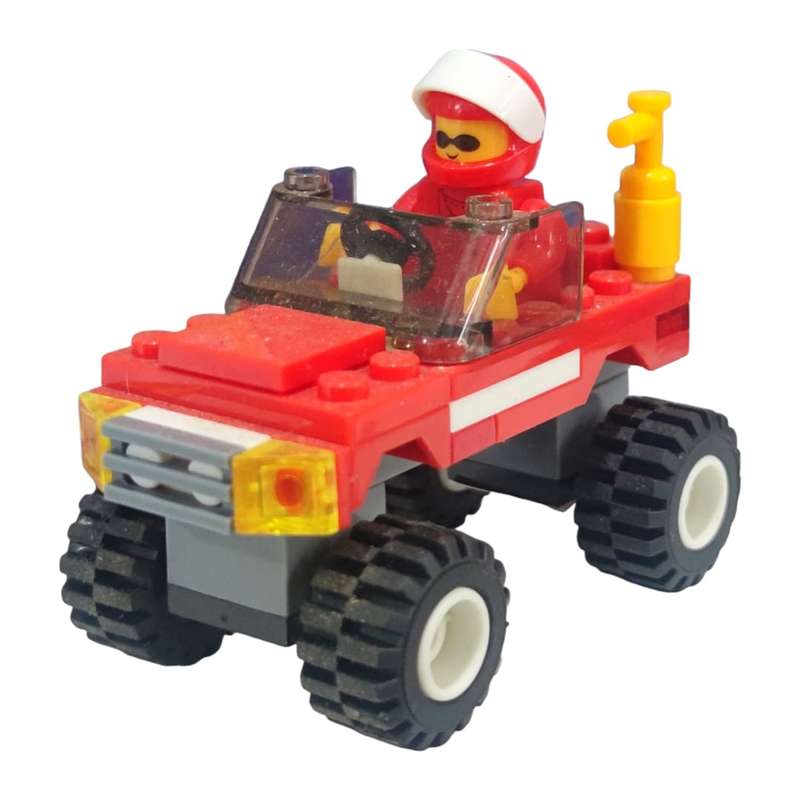 Mini Fire Truck Fire Car Car Model Realistic Die-Cast Fire Engine Toy