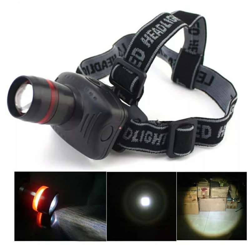 LED Headlight Headlamps Outdoor Torch Camping Almost New
