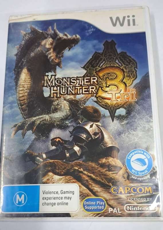 Monster Hunter3: Tri - Nintendo Wii