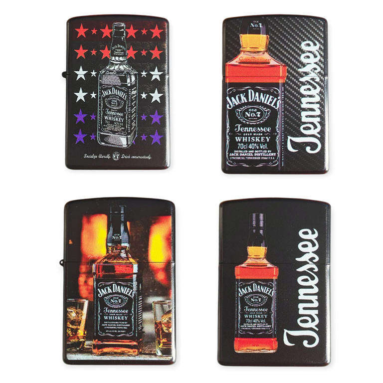 Pack of 4 - Zippo Style Antiques and Collectable Zippo Style lighter
