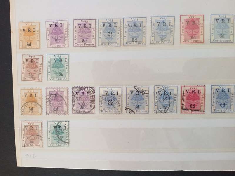 1900 OFS British Occupation (Full set, mint and used)