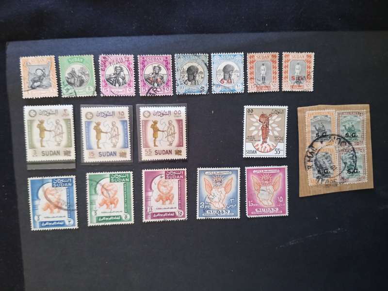 A nice collection of Sudan stamps