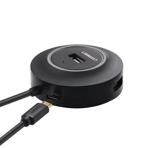 UGREEN 4-IN 1 USB 2.0 Hub (20777)  Black