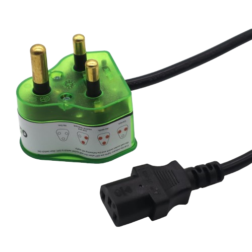 Gizzu Surge Protector 16A Kettle Plug Cable 1.5M