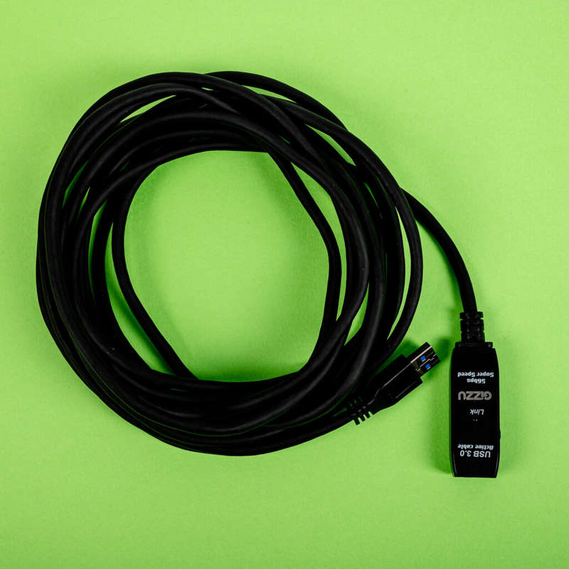 Gizzu USB 3.0 Active Extension Cable 5m  Black