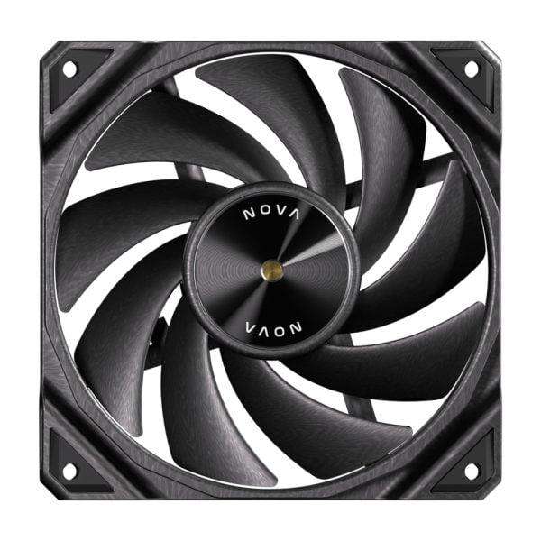 Antec NOVA 120 PWM Fan 3 Pack with Speed Controller  Black