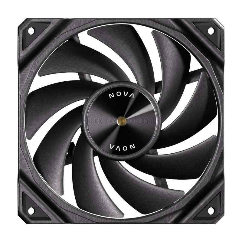 Antec NOVA 120 PWM Fan with Speed Controller  Black