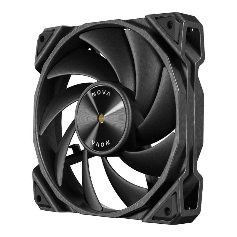 Antec NOVA 120 PWM Fan with Speed Controller  Black