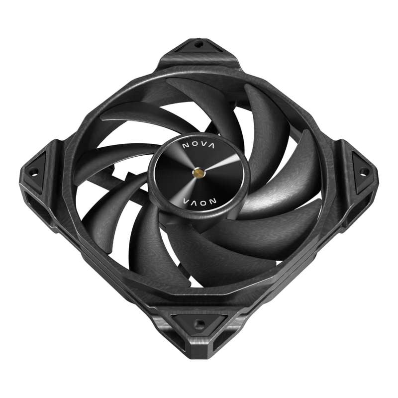 Antec NOVA 120 PWM Fan with Speed Controller  Black