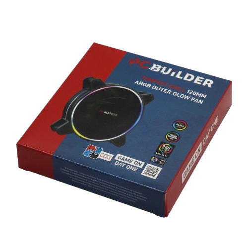PCBuilder Tempest Chill 120MM ARGB Outer Glow Fan