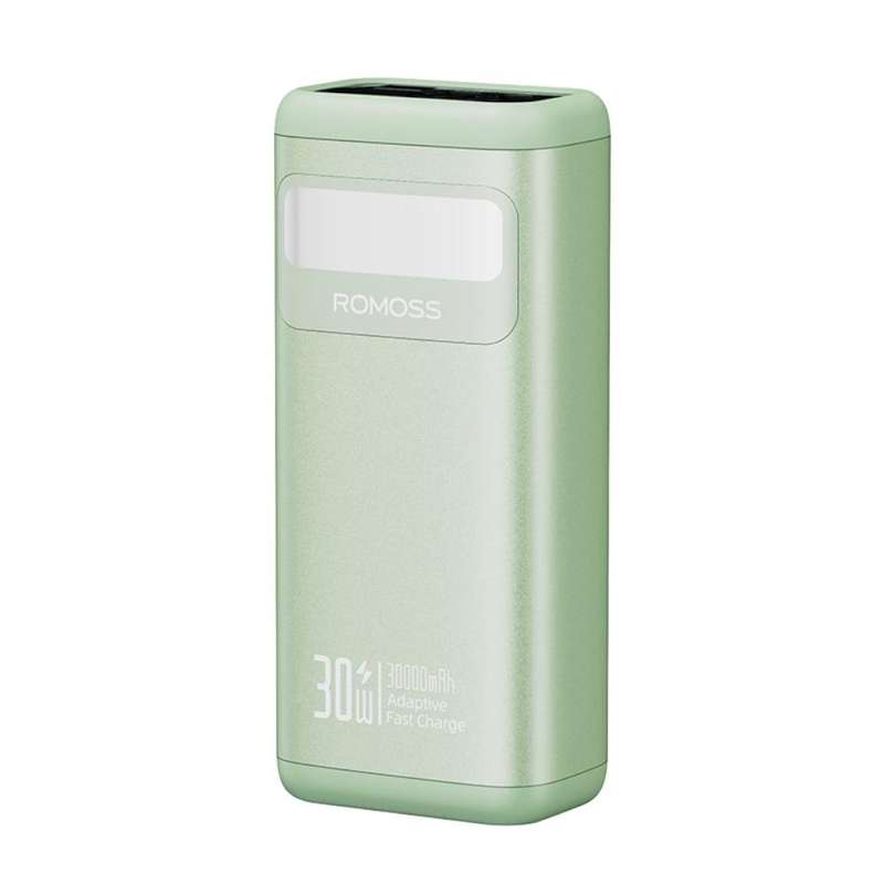 Romoss PMT30 30000mAh 30W Fast Charge Power Bank  Green