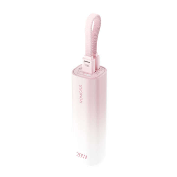 Romoss PSC05 5000mAh 20W Mini Power Bank  Pink