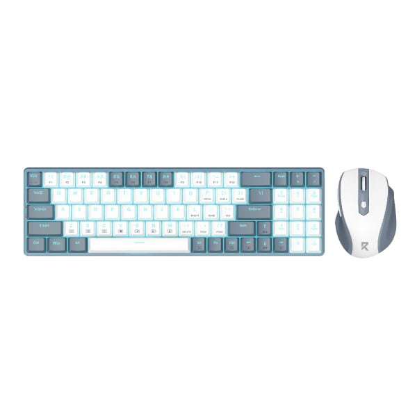 Redragon BS8772 Wireless Keyboard and Mouse Combo  Grey/White