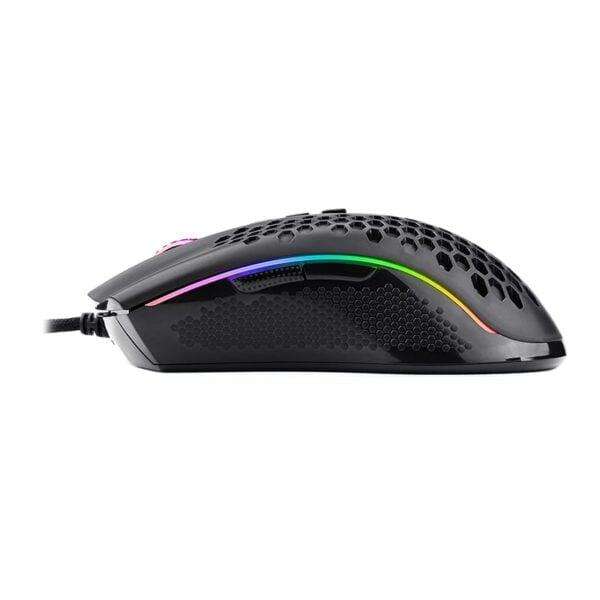 REDRAGON STORM 12400DPI 7 Buttons|Ergonomic Design|P3327 Optical Sensor|Lightweight Body|RGB Backlit