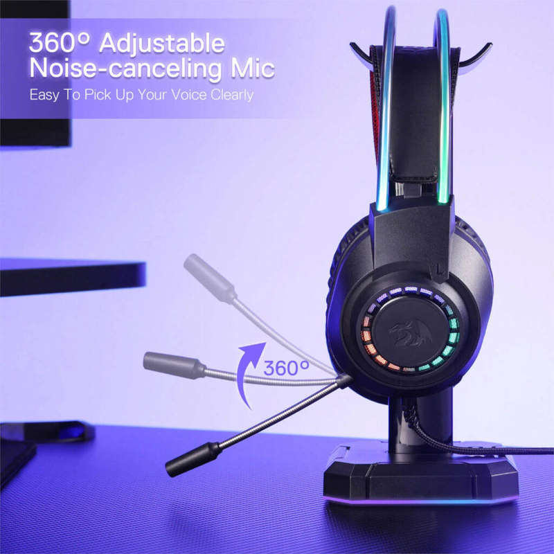 Redragon SCREAM Over-Ear RGB Gaming Headset