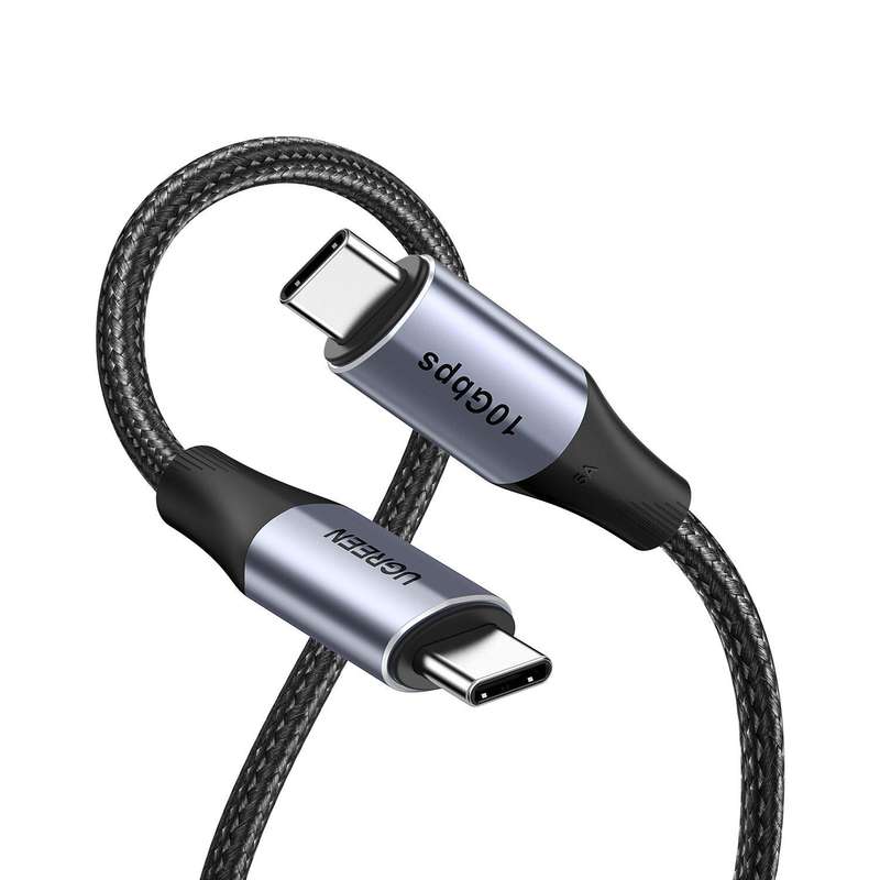 UGREEN Gen2 Type-C Male to Male Data Cable  240W Fast Charging | 10Gbps | 4K