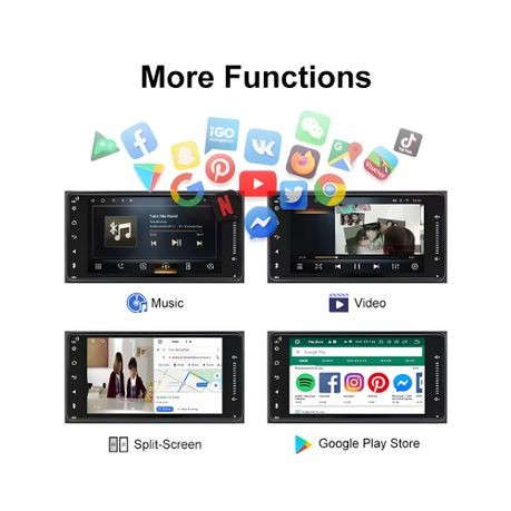7 Inch Universal Android Touch Screen For Car MP5 Double Din Car Radio toyota