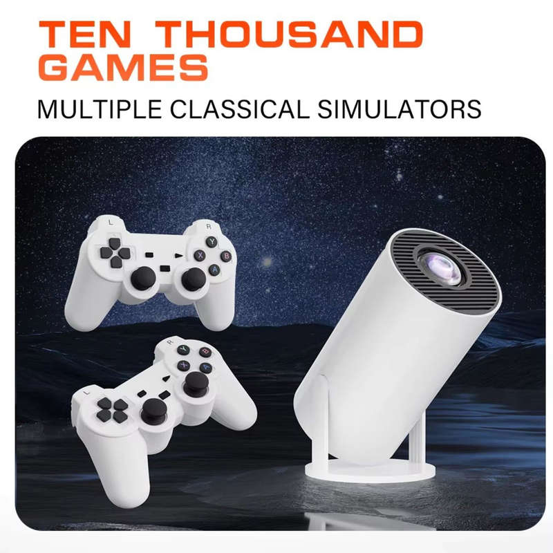 Trending Game Projector Fully Wireless - LCD 4k Projector -Classic Arcade