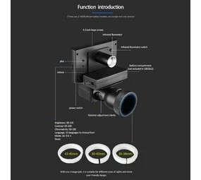 LED Infrared Night Vision System JD-37